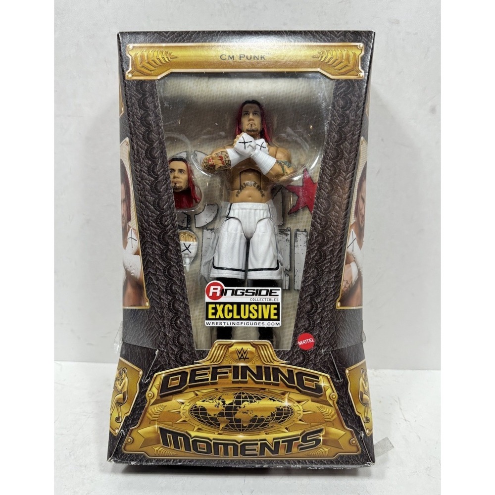 CM Punk (Shorts) - WWE 2026 Defining Moments (Wave 1) ‎  Toy Wrestling Figure